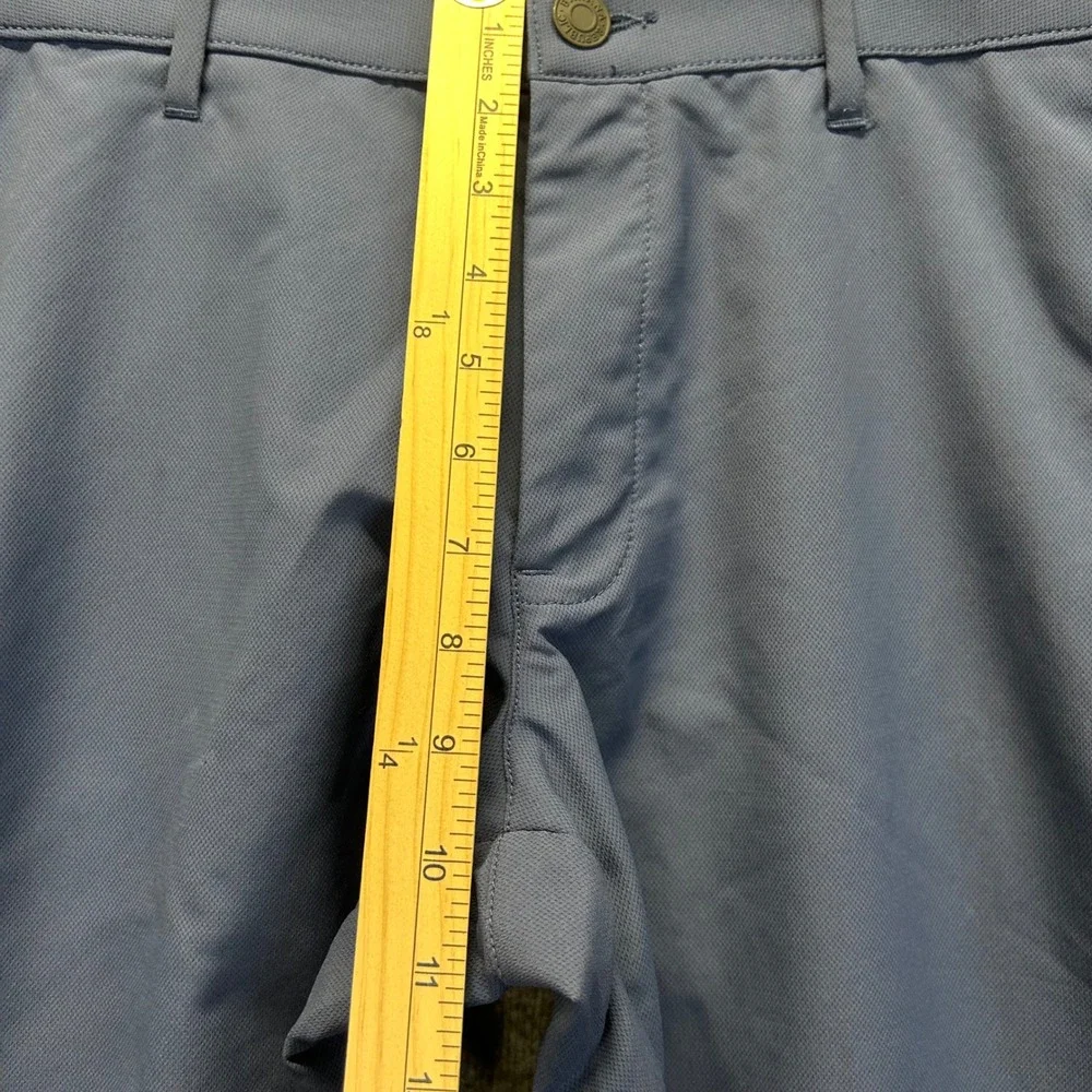 Banana Republic Mens Core Temp Slim Fit Pants Navy Blue 30x32 Performance Chino